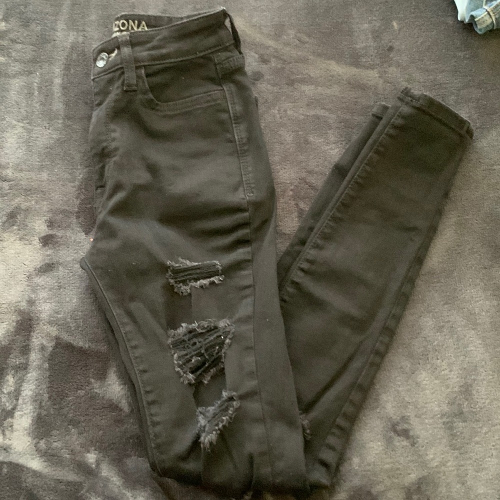 high rise jegging sz 0